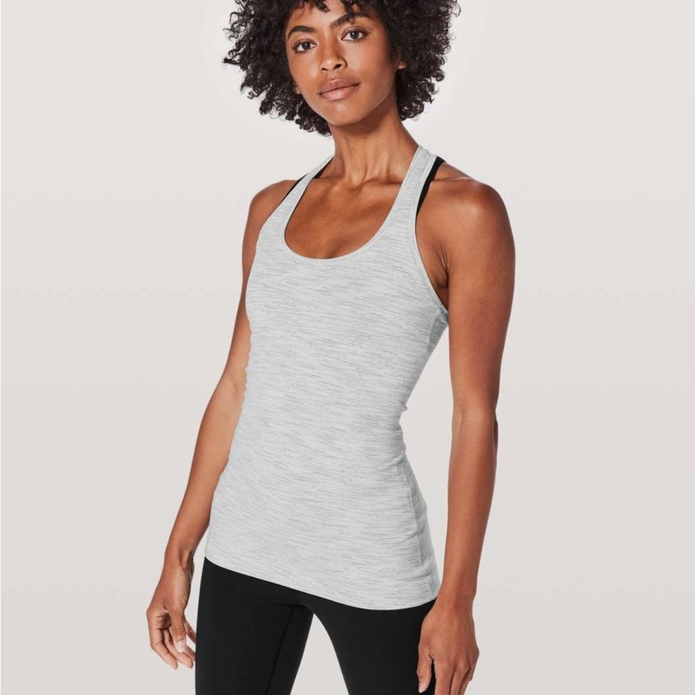 Lululemon Cool Racerback II Wee Are From Space Nimbus Battleship